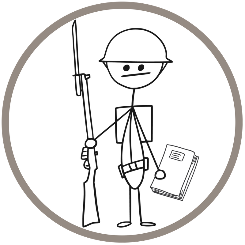 Badge - <em>All Quiet on the Western Front</em>: Chapter 7 Educational Resources K12 Learning