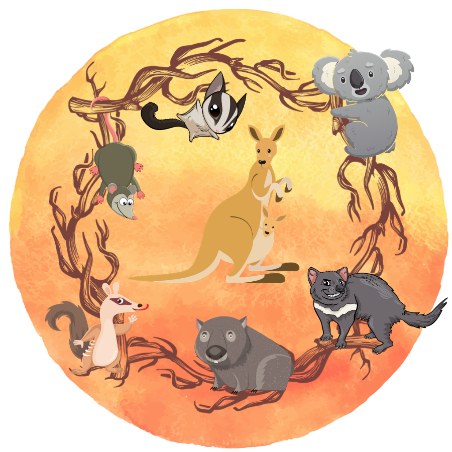 Badge - Marsupials: Wombats Educational Resources K12 Learning