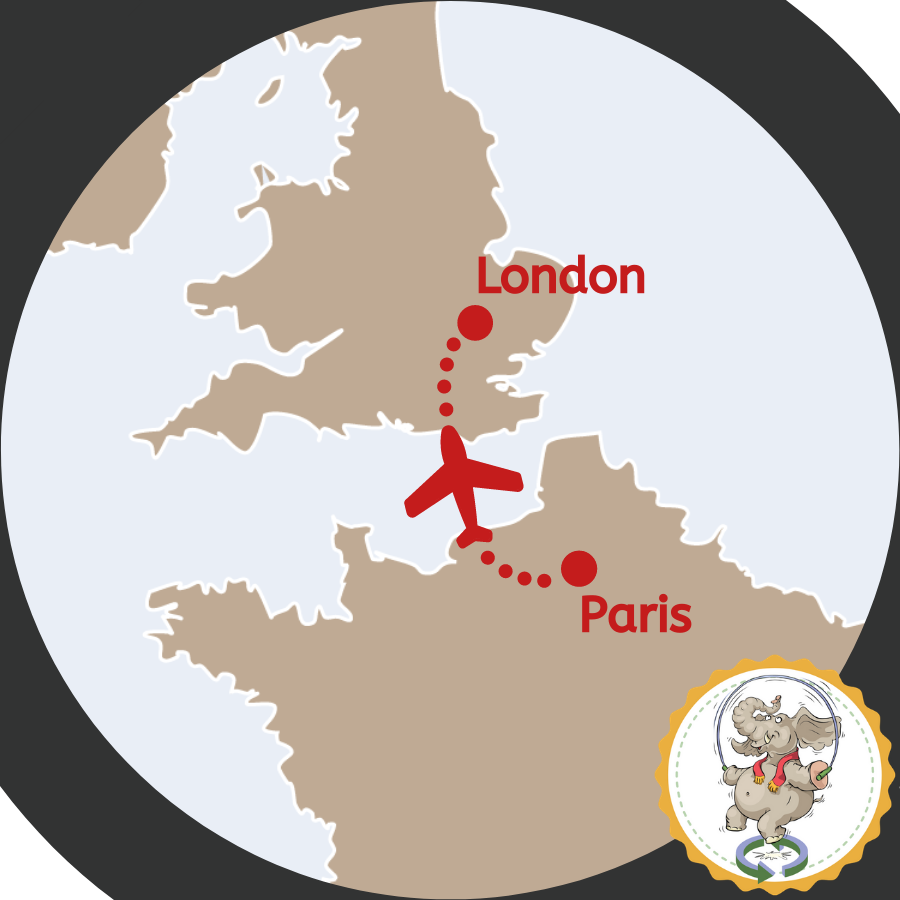 Badge Icon - Paris to London