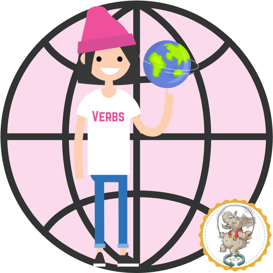 Badge - Simple Verb Tenses Educational Resources K12 Learning